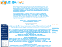 Tablet Screenshot of michiganweb.com